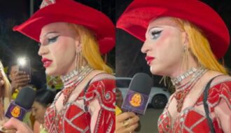 “Eu não chamei”: Drag sai de Paris para entrar no Rancho do Maia e é expulsa por Carlinhos
