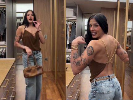 Ana Castela compartilha “arrume-se comigo” para um encontro e brinca: “Já está na hora”