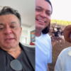 Em lágrimas, Frank Aguiar lamenta morte do pai; cantor não chegou a tempo do velório