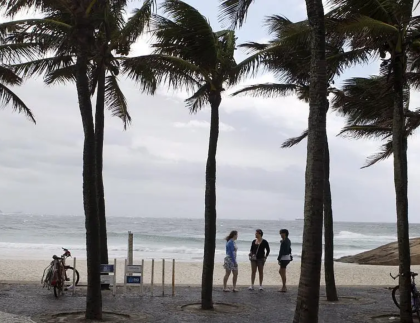 Nova ventania! Rio terá ventos de até 110 km/h na sexta-feira, prevê Climatempo