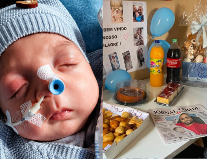 Bebê dado como morto por 2h recebe alta e volta para casa após internação: “Pequeno milagre” Bebê dado como morto por 2h recebe alta e volta para casa após internação: “Pequeno milagre”