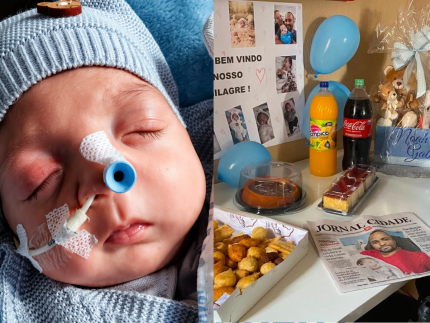 Bebê dado como morto por 2h recebe alta e volta para casa após internação: “Pequeno milagre”