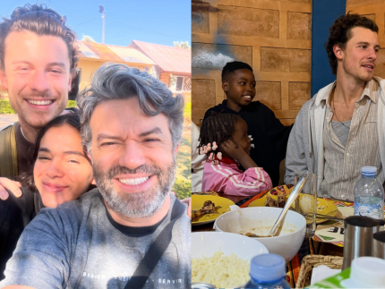 Bruna Marquezine e Shawn Mendes visitam projeto social em Angola; fundador agradece Bruna Marquezine e Shawn Mendes visitam projeto social em Angola; fundador agradece