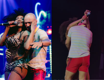 Com direito a beijão em Ed Gama, Gaby Amarantos celebra um ano de “Rock Doido” Com direito a beijão em Ed Gama, Gaby Amarantos celebra um ano de “Rock Doido”