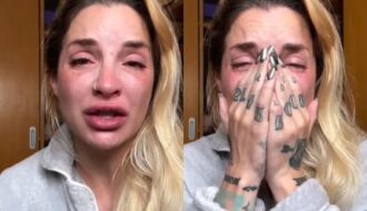 Ex-“BBB” Clara Aguilar chora ao denunciar ex-marido e o acusa de agressão e ameaças