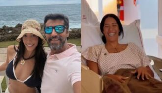 Ex-BBB Alberto Cowboy cumpre promessa e presenteia esposa com cirurgia plástica