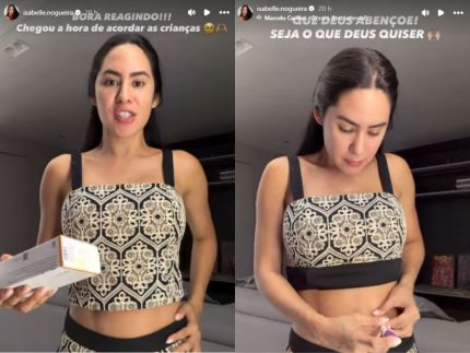 Isabelle Nogueira inicia congelamento de óvulos: “Só Deus sabe como está minha cabeça”
