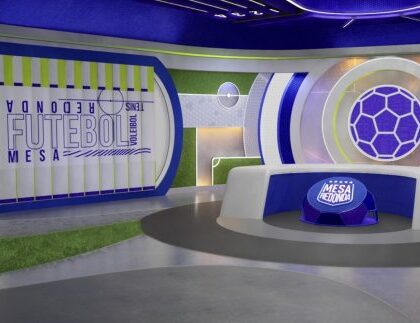 Gazeta estreia novo cenário do Mesa Redonda e amplia renovação da área esportiva Gazeta estreia novo cenário do Mesa Redonda e amplia renovação da área esportiva