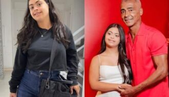 Ao lado do pai, filha de Romário fala sobre autonomia: “Quem decide quem eu quero ser sou eu”