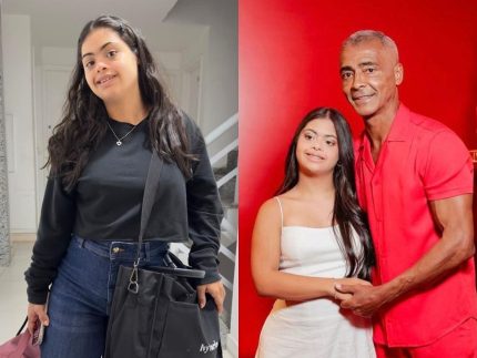 Ao lado do pai, filha de Romário fala sobre autonomia: “Quem decide quem eu quero ser sou eu”