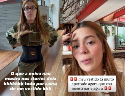 Prestes a se casar, Viih Tube desabafa sobre vestido: “Preciso emagrecer em 5 dias” Prestes a se casar, Viih Tube desabafa sobre vestido: “Preciso emagrecer em 5 dias”