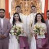Irmãos gêmeos se casam com irmãs gêmeas em cerimônia com padres gêmeos na Índia